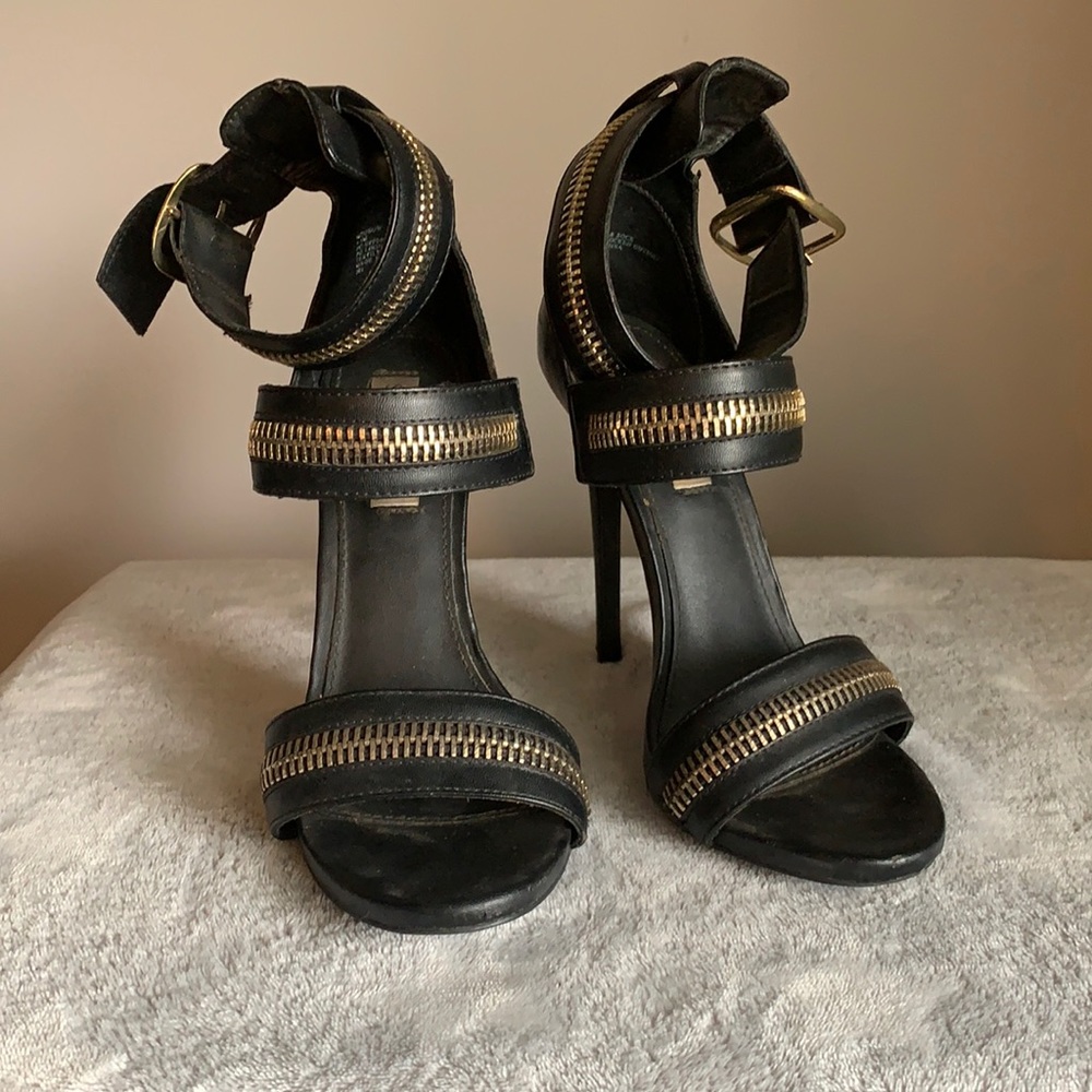 Steve Madden MOUROW Black Heels US 9.5